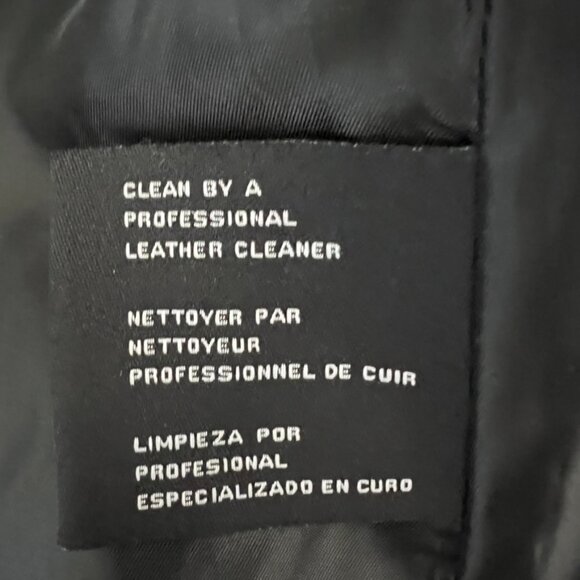 Michael Kors Black Leather Moto Jacket Soft Grunge Hot Girl Elevated - Picture 12 of 16